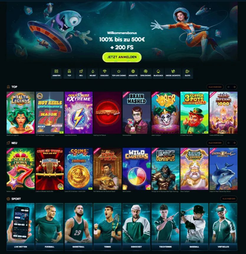 Slotexo Casino Banner